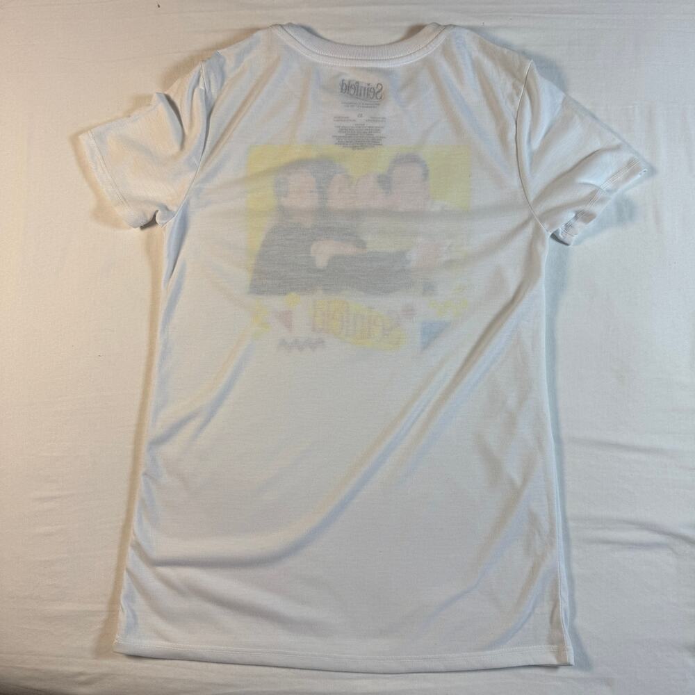 Seinfeld Cast Graphic T Shirt Women XS White Retro TV Show Tee - Picture 4 of 7